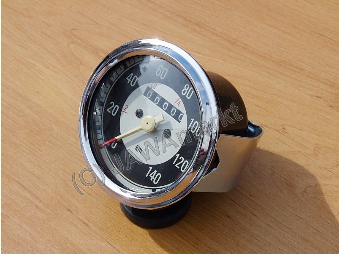 Tachometer 354/353 - 140km, schwarz Zifferblatt - neue