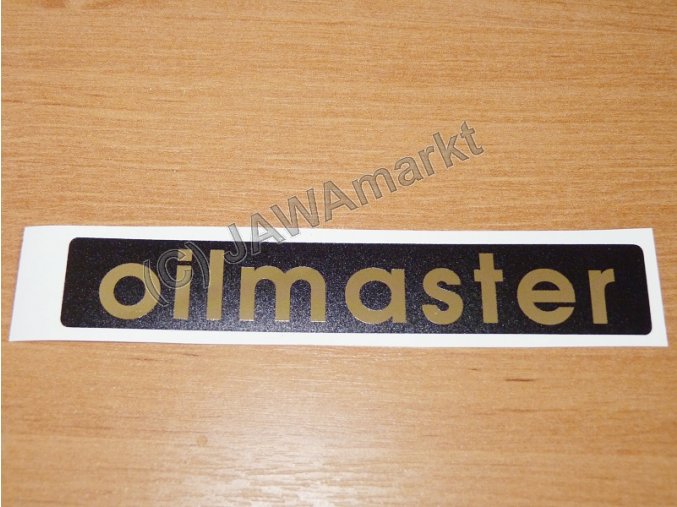 Sticker OILMASTER - paper