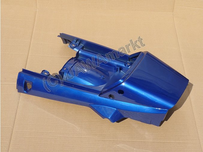 Podsedadlový kryt Jawa 640 - modrá metalíza