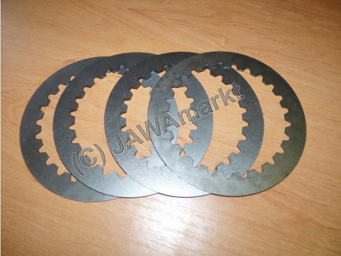 Clutch metal plate set - Jawa 638-640