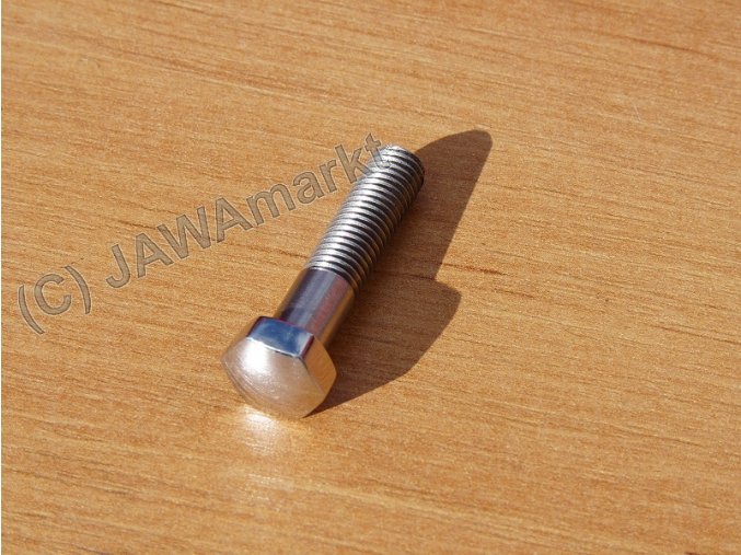 Screw M7 for kick-starter - polished stainless