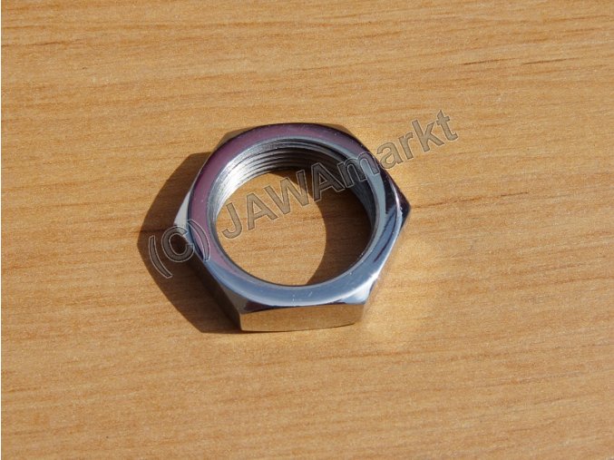 Matice rozety Jawa 250/350 - leštěný nerez