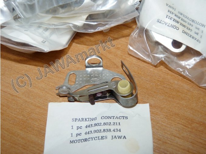 Contact braker - complete, ORIGINAL PAL