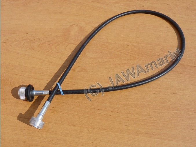 Tachowelle Jawa/CZ 175ccm, ALU Mutter - Tschechisch