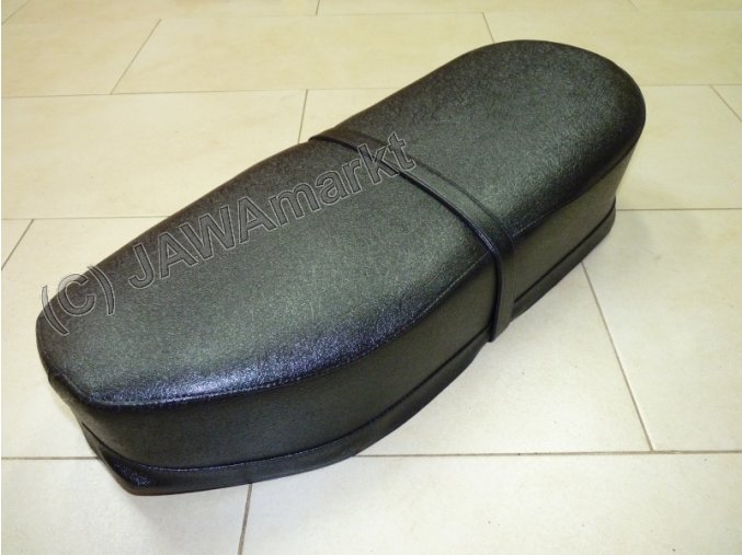 Seat 360/559 black, ORIGINAL structured leatherette - with belt