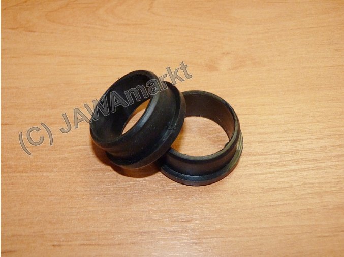 Rubbers for front Lampholder, upper - Jawa 23 first Modell