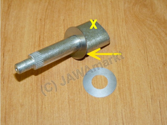 Slide washer for brake cam - very hard, stainless steel