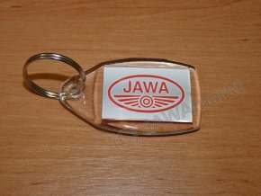 Přívěsek JAWA logo v plastu