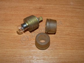 Silicone socket of parking bulb