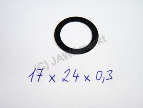 Spacer ring for gearbox 17 x 24 x 0,3