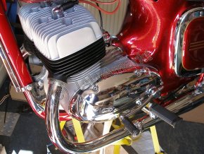 Kolena výfuku - starý motor + válce 634