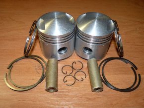 Piston set 500 OHC - complete 65,50