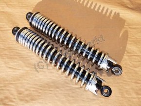 Rear shock absorber 638-640  CHROM/BLACK - Czech Pruduct