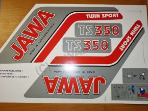 Sticker set JAWA - 632,638,639 - Typ 1