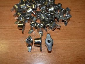 Wingnut for brake cable