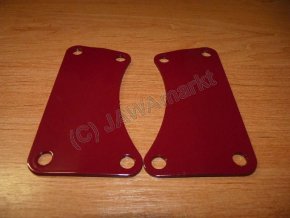 Engine holders 350/559 bent - Red