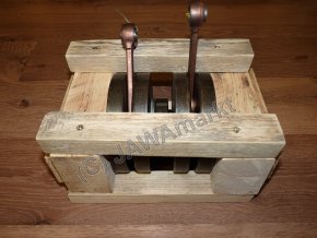 Transport Holzkiste für Kurbelwelle 350