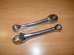 Foots of pedal STADION L+R - Chrom