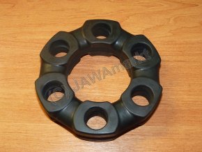 Rubber carrier for rear chain wheel MZ ETZ 125/150