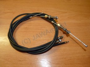 Bowden cable set CZ 150C - black