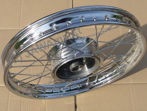 Wheel Jawa 555 chrom spoken+polished