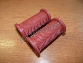 Rear footrest rubber - RED