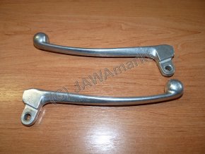 Lever for handlebars Jawa 634 - set, ORIGINAL