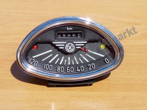 Speedometer Cezeta - oval - 120km