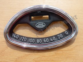 Reparatursatz für ovale Tachometer 140km