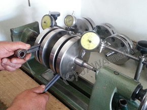 Crank-shaft JAWA 350 - 101% - Profiwork - needle baring