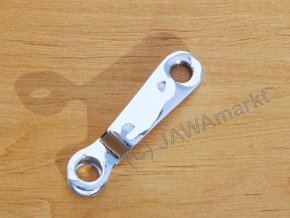 Brake plate lever JAWA/CZ – long – CHROM