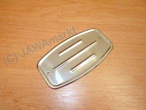 Protection cover CZ scooter - polished stainless steel