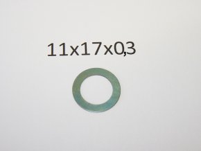 Spacer ring for gearbox 11x17x0,3 - JAWA 50