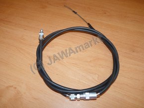 Clutch bowden cable with adjustable srew in the middle