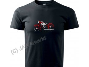 T-shirt black JAWA Perak - L