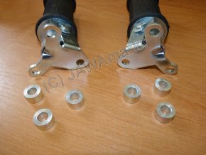 Rollers for rear footrest - set 6 Pcs