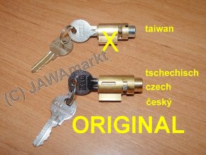 Lock of handlebar - long - ORIGINAL Czech