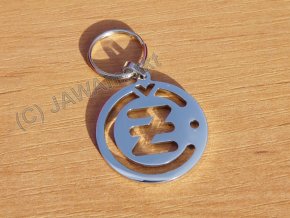 Pendant CZ Logo - polished stainless steel