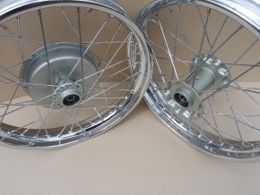 2 Pcs Wheels Jawa 250/350 halbwheels - Profi renovation