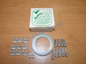 Dust cover clips - set for Jawa 50 - MOTEX 5mm