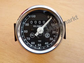 Speedometer CZ 150 - black dial