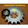 Front chainwheel 17t - ORIGINAL ! Place for gasket