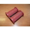 Rear footrest rubber - RED