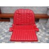 Seat Velorex 3wheel - red with black hem