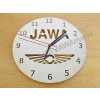 JAWA clock - polished stainless steel, 20cm