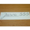 Aufkleber Jawa 555 - gold