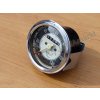 Speedometer round 125/175 - 120km, black dial - new