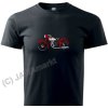 T-shirt schwarz JAWA Perak - XL