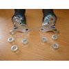 Rollers for rear footrest - set 6 Pcs