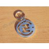 Pendant CZ Logo - polished stainless steel